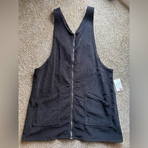 SO women’s black corduroy dress